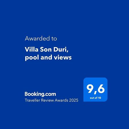Villa Son Duri, Pool And Views 잉카 외부 사진